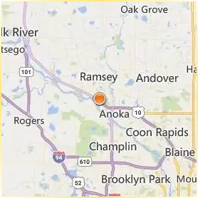 Anoka Technical College Location Map Anoka Technical College Location Map