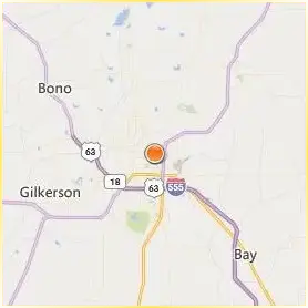 Arkansas State University Location Map Arkansas State University Location Map