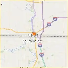 Beloit College Location Map Beloit College Location Map