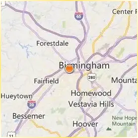 Birmingham Southern College Location Map Birmingham Southern College Location Map