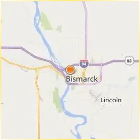 Bismarck State College Location Map Bismarck State College Location Map