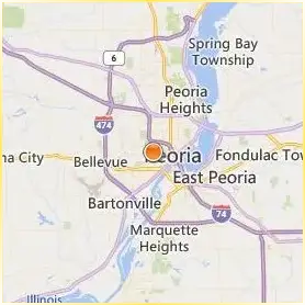Bradley University Location Map Bradley University Location Map