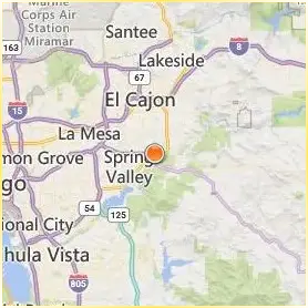 Cuyamaca College Location Map Cuyamaca College Location Map