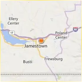 Jamestown Community College Location Map Jamestown Community College Location Map