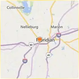 Meridian Community College Location Map Meridian Community College Location Map