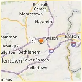 Northampton County Area Community College Location Map Northampton County Area Community College Location Map