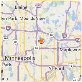 Northwestern College Location Map Northwestern College Location Map