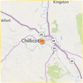 Ohio University Chillicothe Location Map Ohio University Chillicothe Location Map