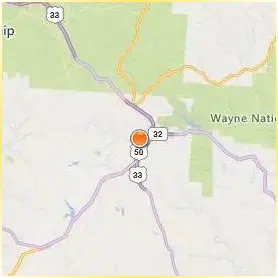 Ohio University Location Map Ohio University Location Map
