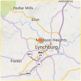Randolph College Location Map Randolph College Location Map