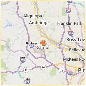 Robert Morris University Location Map Robert Morris University Location Map
