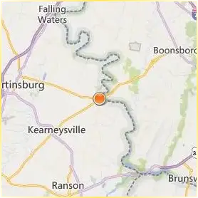 Shepherd University Location Map Shepherd University Location Map