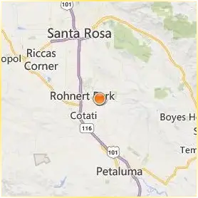 Sonoma State University Location Map Sonoma State University Location Map