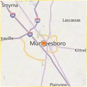 Tennessee Technology Center at Murfreesboro Location Map Tennessee Technology Center at Murfreesboro Location Map