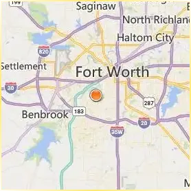 Texas Christian University Location Map Texas Christian University Location Map