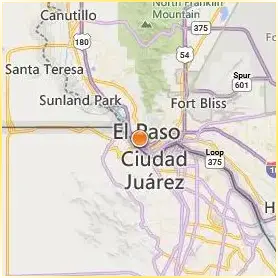 The University of Texas at El Paso Location Map The University of Texas at El Paso Location Map