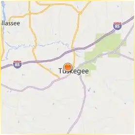 Tuskegee University Location Map Tuskegee University Location Map