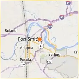 University of Arkansas Fort Smith Location Map University of Arkansas Fort Smith Location Map