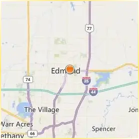 University of Central Oklahoma Location Map University of Central Oklahoma Location Map
