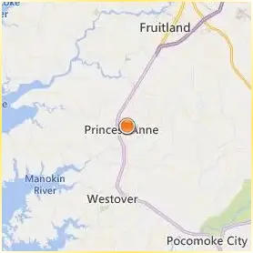 University of Maryland Eastern Shore Location Map University of Maryland Eastern Shore Location Map