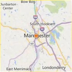University of New Hampshire at Manchester Location Map University of New Hampshire at Manchester Location Map