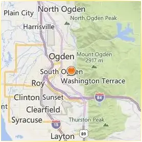 Weber State University Location Map Weber State University Location Map