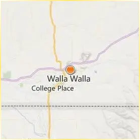 Whitman College Location Map Whitman College Location Map