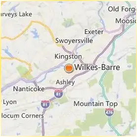 Wilkes University Location Map Wilkes University Location Map
