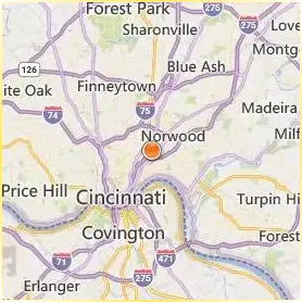 Xavier University Location Map Xavier University Location Map