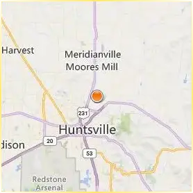Alabama A & M University Location Map Alabama A & M University Location Map