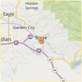 Boise State University Location Map Boise State University Location Map