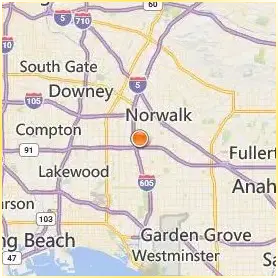Cerritos College Location Map Cerritos College Location Map