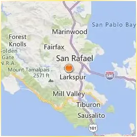 College of Marin Location Map College of Marin Location Map