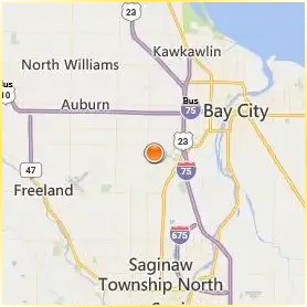 Delta College Location Map Delta College Location Map