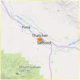 Eastern Arizona College Location Map Eastern Arizona College Location Map