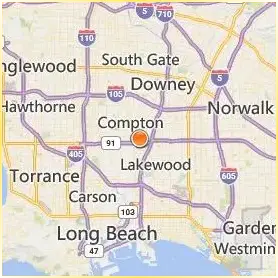 Compton College Location Map