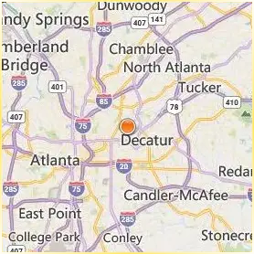 Emory University Location Map Emory University Location Map
