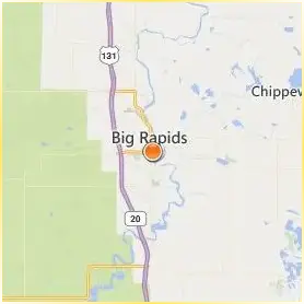 Ferris State University Location Map Ferris State University Location Map