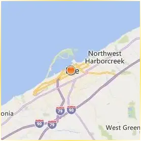 Gannon University Location Map Gannon University Location Map