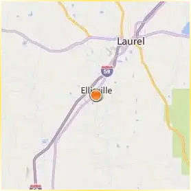 Jones County Junior College Location Map Jones County Junior College Location Map