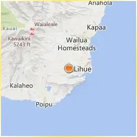Kauai Community College Location Map