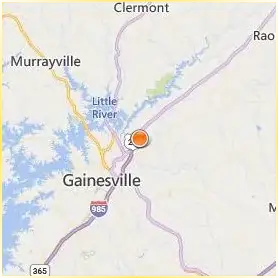 Lanier Technical College Location Map Lanier Technical College Location Map