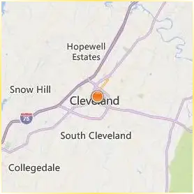 Lee University Location Map Lee University Location Map