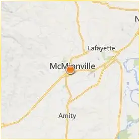 Linfield University Location Map Linfield University Location Map