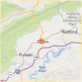 New River Community College Location Map New River Community College Location Map