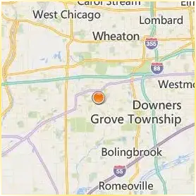 North Central College Location Map North Central College Location Map