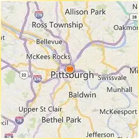 Point Park University Location Map Point Park University Location Map