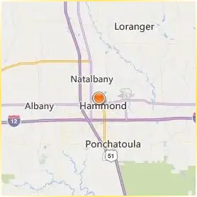 Southeastern Louisiana University Location Map Southeastern Louisiana University Location Map
