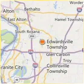 Southern Illinois University Edwardsville Location Map Southern Illinois University Edwardsville Location Map