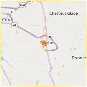 The University of Tennessee Martin Location Map The University of Tennessee Martin Location Map